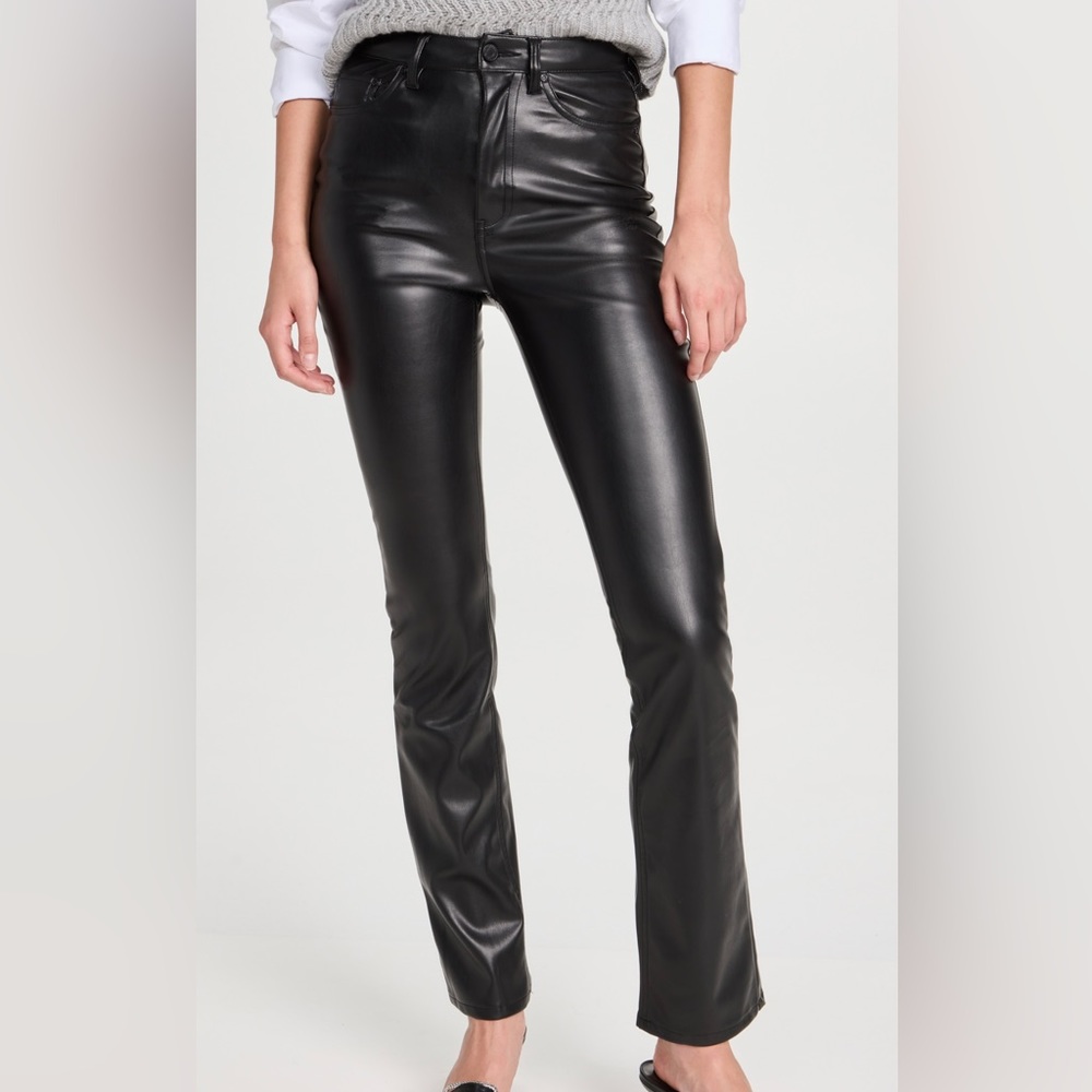 AFRM “Heston” Faux Leather Pants